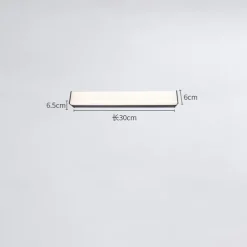 Long Wall Lamp 30/48/60/90cm Modern LED Lights, Warm White Waterproof Acrylic Sconce Lantern for Living Room, Bathroom, Garage, Patio