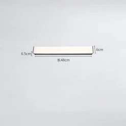 Long Wall Lamp 30/48/60/90cm Modern LED Lights, Warm White Waterproof Acrylic Sconce Lantern for Living Room, Bathroom, Garage, Patio