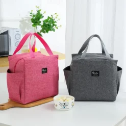 Lunch Bag Insulated Lunch Bag Reusable Tote Bag Lunch Box for Women Men, Thermal Cooler Bag Ideal for Work School Office Travel