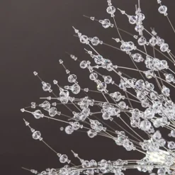 Luxury Crystal Chandeliers Cluster DesignSputnik Chandelier Ceiling Fixture Gold Pendant Light for Dining Room, Kitchen, Living Room, Restaurant(Gold, 18/36-Light) 110-240V