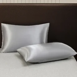 Luxury 4pcs 80g Light Luxury Color Diced Four-piece Set, 1 Suitable Bed Sheet, 1 Bed Sheet, 2 Pillowcases Suitable for Home Bedroom, Guest Room And Hotel, Good Quality And Comfortable