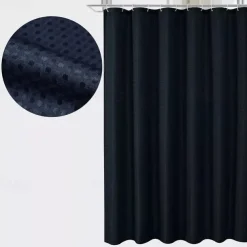 Luxury Waffle Weave Shower Curtain 180cm*180cm(70