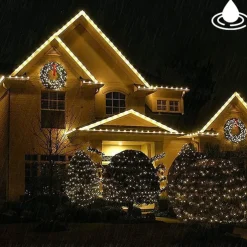 10m 100 LEDs 12V Low Voltage String Lights High Power LED 1 x 12V 2A Adapter Warm White White Blue Waterproof Decorative Outdoor Waterproof Garden Lights Garden Decoration Lamp 1 set