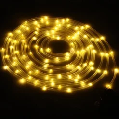 5M 50 LED Waterproof String Lights, Warm White with 13-Key Remote Control, USB Powered String Lights Configurable US/EU/UK Plug for Christmas Outdoor Party Decor