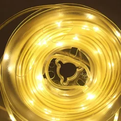 5M 50 LED Waterproof String Lights, Warm White with 13-Key Remote Control, USB Powered String Lights Configurable US/EU/UK Plug for Christmas Outdoor Party Decor