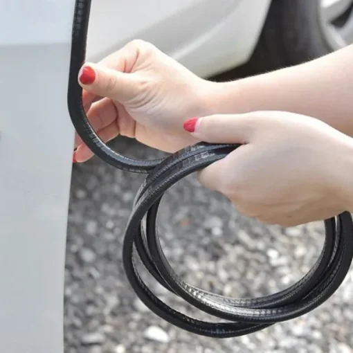 10M Car Door Edge Scratch Protector Strip Guard Trim Auto Door Anti Collision Strip with Steel Car-styling Car Decoration