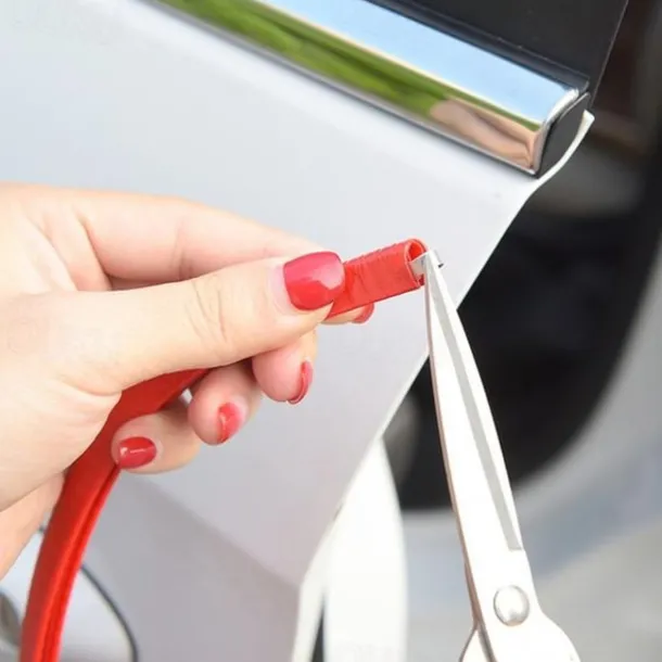 10M Car Door Edge Scratch Protector Strip Guard Trim Auto Door Anti Collision Strip with Steel Car-styling Car Decoration