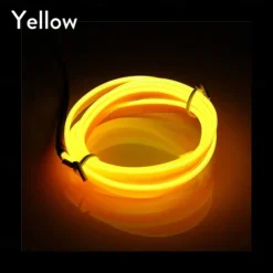5m EL Wire for Car Interior Strip Lights with USB Flexible LED Neon Atmosphere Ambient Rope Tape Light for Car Door