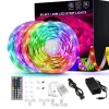 20M 65.6ft LED Strip Lights RGB Color Changing SMD 5050 Tape Lights Flexible for Bedroom Kitchen DIY Home Decoration 12V 10A