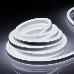 5m 16.4ft Neon LED Strip Light Flexible Rope Light Waterproof Warm White Red Yellow Blue Green DIY Outdoor Party Backlight Décor DC 12V