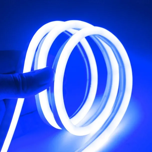 2m 6.6ft Neon Strip Lights 240LEDs 2835 SMD Warm White Colorful DIY Christmas New Year Bar Bedding Party Waterproof Cuttable Decorative 12V