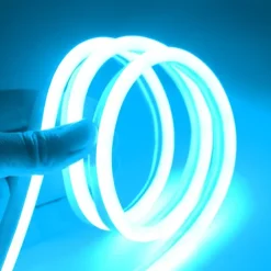 2m 6.6ft Neon Strip Lights 240LEDs 2835 SMD Warm White Colorful DIY Christmas New Year Bar Bedding Party Waterproof Cuttable Decorative 12V