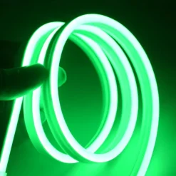 2m 6.6ft Neon Strip Lights 240LEDs 2835 SMD Warm White Colorful DIY Christmas New Year Bar Bedding Party Waterproof Cuttable Decorative 12V