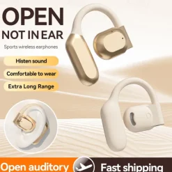 M62 Hands Free Telephone Driving Headset Ear Hook Bluetooth 5.3 Ergonomic Design Stereo Surround sound for Apple Samsung Huawei Xiaomi MI Yoga Fitness Gym Workout Mobile Phone