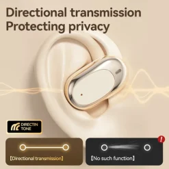 M57 Hands Free Telephone Driving Headset Ear Hook Bluetooth 5.3 Sports Stereo Surround sound for Fitness Gym Workout Mobile Phone