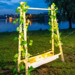 10m LED Reel String Lights Camping Lights, Outdoor Christmas/Halloween String Lights, USB Camping Lamp Recyclable LED Atmosphere Light for Garden Tent Room Decor