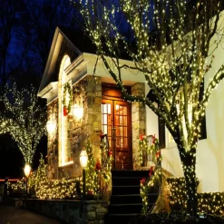 30m 300LED Solar String Lights Outdoor Waterproof 10m 100 LED Solar Christmas/Halloween Lights 8 Modes Twinkle Mini Lights For Gardens Wedding Party Tree Xmas Outdoors Decoration