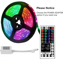 5m LED Strip Lights RGB Tiktok Lights 300 LED 2835 SMD RGB Tape Lights Light Sets Self Adhesive Multicolor for Room Kitchen TV Festival Illumination with Remote 12V