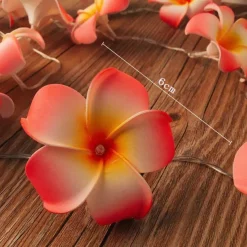 3m 20LEDs Flower String Lights Wedding Garland Decoration Battery or USB Powered Fairy Lights Bedroom Christmas Wedding Holiday Party Valentine's Day Garden Decoration Lamp