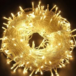 100M 800LEDs Outdoor Christmas Tree LED Fairy String Lights Waterproof EU UK Plug Holiday Lighting Wedding Party Decoration 220-240V