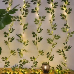 2m 20LEDs Simulate Willow Cane Fairy String Lights Battery Powered Christmas Wedding Party Holiday Home Garden Balcony Decoration