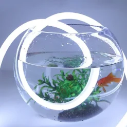 1m Neon Strip Lights 120 LEDs 2835 SMD 1pc Warm White White Yellow Waterproof Cuttable Decorative 12 V