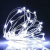 10m String Lights 100 LEDs 1pc Warm White Cold White Multi Color Waterproof Party Decorative USB Powered