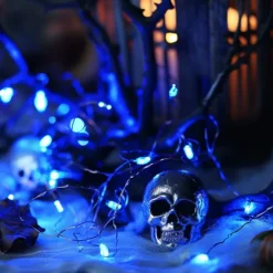 1m String Lights 10 LEDs 10pcs 1pc Blue Christmas New Year's Waterproof Party Decorative Batteries Powered