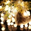 10m String Lights Outdoor String Lights 100 LEDs 1 set Warm White Decorative 220-240 V