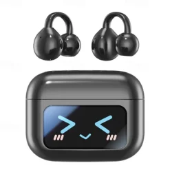 M100 True Wireless Headphones TWS Earbuds Ear Clip Bluetooth 5.3 Ergonomic Design Stereo Surround Sound for Fitness Gym Workout Camping / Hiking Travel Entertainment
