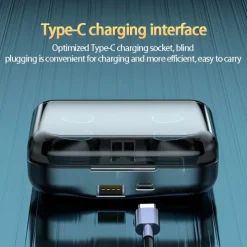 M22 True Wireless Headphones TWS Earbuds Bluetooth5.0 Ergonomic Design Stereo Deep Bass for Apple Samsung Huawei Xiaomi MI Everyday Use Traveling Outdoor Mobile Phone