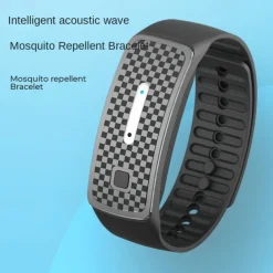 M30 Ultrasonic Anti-Mosquito Bracelet – Long-Life Mute Silicone Device for Outdoor Use by Adults and Children