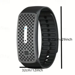M30 Ultrasonic Anti-Mosquito Bracelet – Long-Life Mute Silicone Device for Outdoor Use by Adults and Children