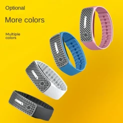M30 Ultrasonic Anti-Mosquito Bracelet – Long-Life Mute Silicone Device for Outdoor Use by Adults and Children