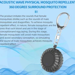 M95 Ultrasonic Mosquito Repellent Device – Electronic Anti-Mosquito Tool for Pregnant Women and Children, Outdoor Insect Deterrent