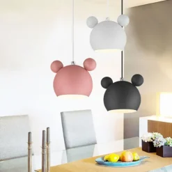 Macaron Color Restaurant Chandelier Bedroom Lighting Hanging Store Decorative Fixture Showroom Personality Pendant Light Children's Room 1-light E26/E27 Base Pendant Light