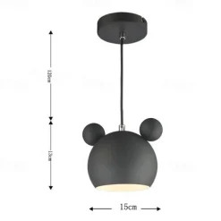 Macaron Color Restaurant Chandelier Bedroom Lighting Hanging Store Decorative Fixture Showroom Personality Pendant Light Children's Room 1-light E26/E27 Base Pendant Light