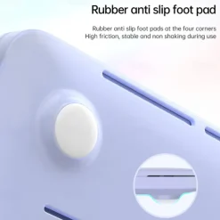 MacBook Case Compatible with Macbook Air Pro 13.3 14 16 inch Hard Plastic Crystal Clear