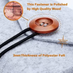 Macbook Power Adapter Case Storage Bag Felt Portable Electronics Accessories Organizer Pouch for MacBook Pro Air Laptop Power Supply Magic Mouse Charger Cable Hard Drive Power Bank