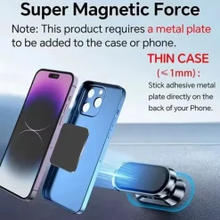 Magnetic Car Phone Holder Stand Mobile Cell Air Vent Magnet Mount GPS Support in Car For iPhone 15 14 13 X Xiaomi Samsung Huawei