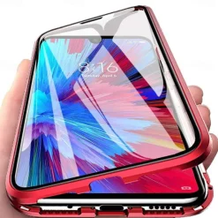 Magnetic Case For Huawei P40 Pro P30 Pro P20 Pro Mate 20 Pro 360 Protection Anti-Explosion Double Sided Tempered Glass Phone Case for Huawei P Smart Z