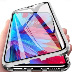 Magnetic Case For Huawei P40 Pro P30 Pro P20 Pro Mate 20 Pro 360 Protection Anti-Explosion Double Sided Tempered Glass Phone Case for Huawei P Smart Z