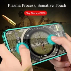 Magnetic Case For Huawei P40 Pro P30 Pro P20 Pro Mate 20 Pro 360 Protection Anti-Explosion Double Sided Tempered Glass Phone Case for Huawei P Smart Z