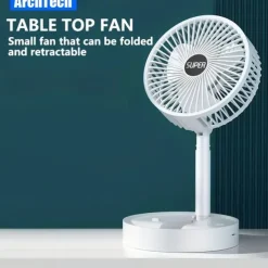 8000mAh Neck Fan with Flashlight – USB Type-C Charging Dual Clip Bladeless Hanging Fan with Lanyard for Camping and Fishing