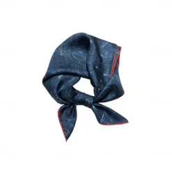 Male 100% Silk Square Scarf Outdoor Vacation Office White Red Scarf Floral