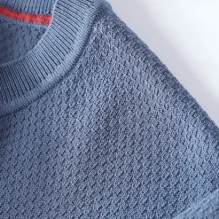 Male Silk Cotton Lyocell Blend T-Shirt Short Sleeve Crew Neck Summer Plain Jacquard Elegant Classic Crewneck Minimalist Vacation Home Cotton Black Blue Navy Blue Top Tee for Men