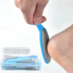 Manicure Set 20 in 1 Stainless Steel Professional Pedicure Kit Nail Scissors Grooming Kit with Black Leather Travel Case