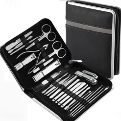 Manicure Set Pedicure Kit - 26 Pieces Manicure Kit Professional Nail Clippers, Stainless Steel Nail Care Kit Pedicure Set For Women Men
