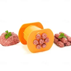 Manual Sausage Maker, One Press Cevapcici Sausage Meat Stuffer Filler, for Hand Operated Meat Grinder Food Grinder