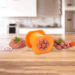 Manual Sausage Maker, One Press Cevapcici Sausage Meat Stuffer Filler, for Hand Operated Meat Grinder Food Grinder